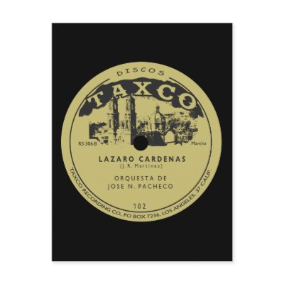 Discos Taxco Post Card by tshirtypoo