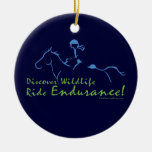 Discover Wildlife - Endurance Horse Christmas Ornaments