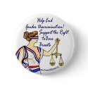 Discrimination & Bare Breasts Button