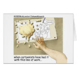 Disgruntled Cartoonist Funny Gifts & Collectibles Greeting Cards