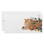 Disgruntled Christmas cat Photo Greeting Card