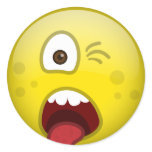 Disgusted stickers