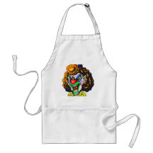 Disgusting Evil Clown Aprons