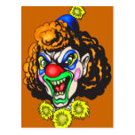 Disgusting Evil Clown Post Cards