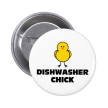 Dishwasher Chick Buttons