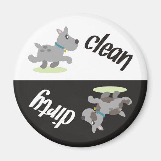 Dishwasher Magnet: Top Dog