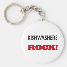 Dishwashers Rock Keychain