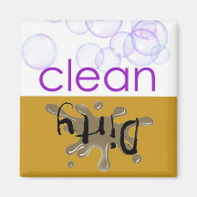 Dishwashing Machine - Is it clean or dirty? Magnets