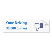 Disliked Bumper Sticker
