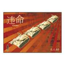 DISOBEY Tank Man Poster posters