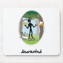 "Disoriented" Mouse Pads