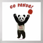 Disparaissent le ping-pong de panda posters