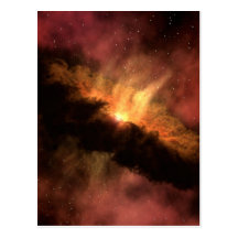 Disque de Planète-Formation de NASAs Carte Postale
