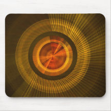 Disque d'or tapis de souris