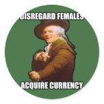 Disregard Females $7.95 (20 pk) Stickers