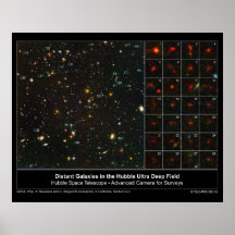 DistantGalaxiesInUltraDeepField-20 Print