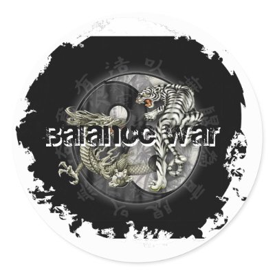 Distressed 2 Round Stickers by akin2020
