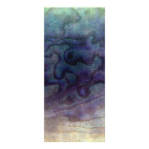 Distressed Abalone Custom Rack Cards