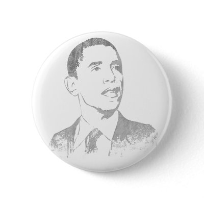 Distressed Barack Obama Buttons by ismyhomeboy