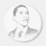 Distressed Barack Obama Magnets