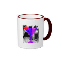 Distressed Border - 2-sided Ringer... - Customized Mug