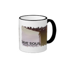 Distressed Border - 2-sided Ringer... - Customized Coffee Mug