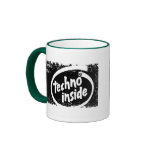 Distressed Border 2-sided Ringer Mug