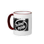 Distressed Border - 2-sided Ringer Mug