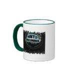 Distressed Border 2-sided Ringer Mug