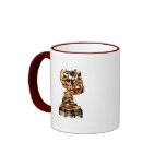Distressed Border - 2-sided Ringer Mug