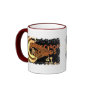 Distressed Border - 2-sided Ringer Mug