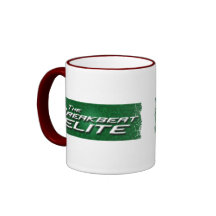 Distressed Border - 2-sided Ringer Mug