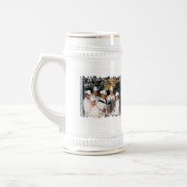 Distressed Border Stein Coffee Mugs