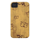Distressed butterfly stylish pattern iphone 4 case