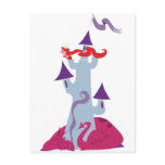 Distressed (by dragon) postcard