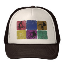 Distressed Freestyle Biker hat