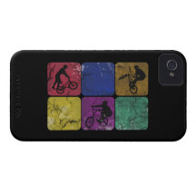 Distressed Freestyle Biker iPhone 4 case