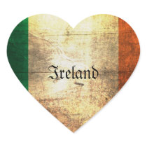 Distressed Irish Flag Sticker