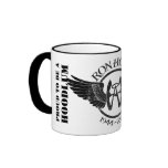 Distressed Memorial Hoodlum Ringer Mug - 15 oz