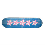 Distressed Nautical Stars Skateboards