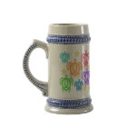 Distressed Rainbow Turtles Steins Coffee Mug