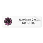 Distressed Rose Silhouette Cameo - Pink