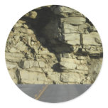 Distressed Round Stickers stickers