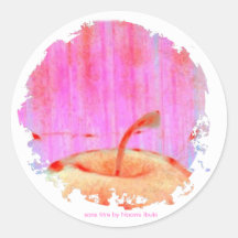 Distressed Round Stickers - Customized
