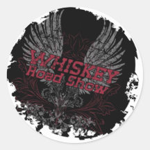 Distressed Round Stickers - Customized