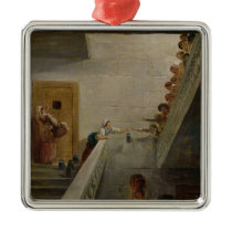 Distributing Milk at St. Lazare Prison, 1794 ornaments