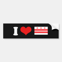 DISTRICT OF COLUMBIA BUMPER STICKERS