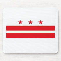 District of Columbia Flag Mousepad
