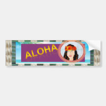 Dites bonjour : "Aloha" adhésifs pour pare-chocs d Autocollants Pour Voiture
