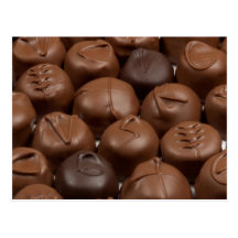 Dites-le avec du chocolat ! cartes postales